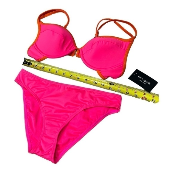 KATE SPADE NEW YORK
Women's U-Wire Contrast-Trim Bikini Set size S new - Picture 6 of 8